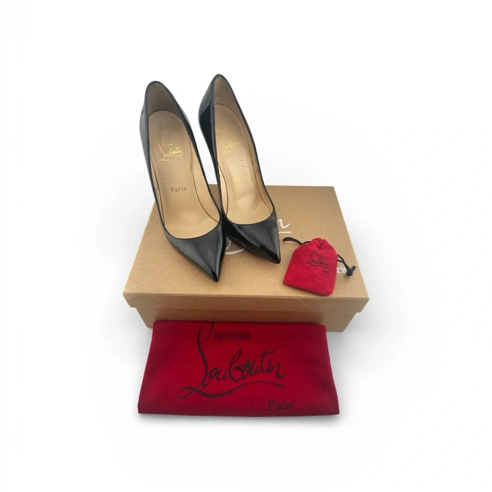 Christian Louboutin Pigalle 120 Patent Pumps 36.5 | Full Set - Picture 2 of 8